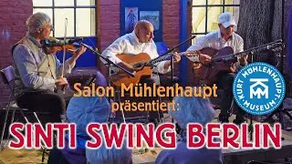 Salon M&uuml;hlenhaupt pr&auml;sentiert: SINTI SWING BERLIN - Sinti-Musik auf Gitarre und Geige