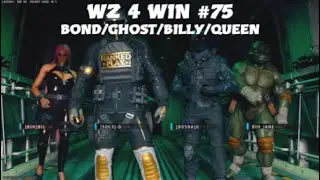 WZ 4 WIN #75 BOND/GHOST/BILLY/QUEEN