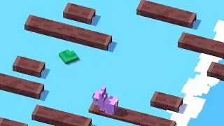 Lovely Bunny (Crossy Road gameplay)