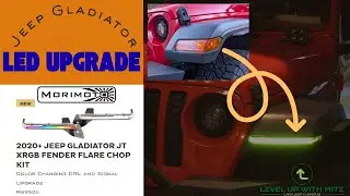 New Jeep Gladiator JT Fender Flare LED Upgrade