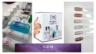 YOUNG NAILS PRO ACRYLIC KIT UNBOXING & SWATCHES | Nails by Mel