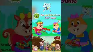 The Squirrel Caf&eacute; 🐿️ | A Fun Animal Story for Kids | EduFam