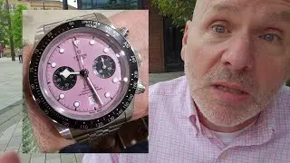 РОЗОВАЯ СИЛА! Знакомьтесь с неуловимым Tudor Black Bay Chrono Pink!