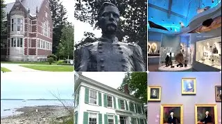 Brunswick, Maine&rsquo;s legacy of amazing American&rsquo;s. Bowdoin College, museums, history, stop in Portland