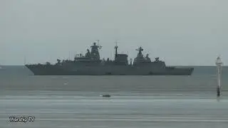GERMAN NAVY BRANDENBURG CLASS FRIGATE FGS BAYERN F217 IN PLYMOUTH SOUND - 19th May 2021