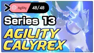 AGILITY Calyrex! Pokemon VGC Series 13 Sword and Shield Competitive Doubles Ranked Battle!