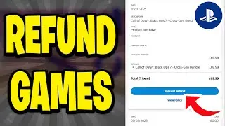 How To Refund Games On PS5