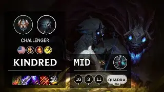 Kindred Mid vs Ekko - NA Challenger Patch 10.15