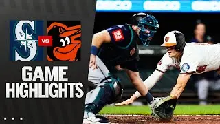 Mariners vs. Orioles Game Highlights (8/13/25) | MLB Highlights
