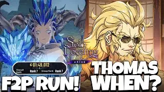 F2P RANK 7 ICE WTICH BATTLEFIELD OF TIME SEASON 5! THOMAS RELEASE WHEN? - Solo Leveling: Arise