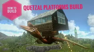 Quetzal Platforms Build • Simple House • Ark survival evolved • How to Build #quetzal #ark