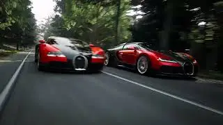 Bugatti Solitaire Hommage - on the street