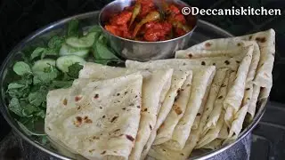 Rumali Roti Recipe By Deccani's Kitchen
