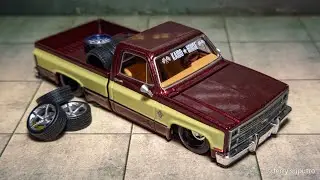 Mini GT x Kaido House No. 145 Chevrolet Silverado Kaido Vintage Spec V1