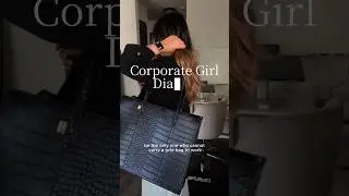Corporate girly tote bag alternative chic backpack