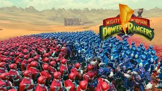 Multi Color 500 POWER RANGER Battle Royal! - Ultimate Epic Battle Simulator 2