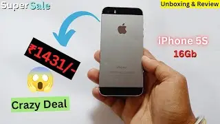 Unboxing iPhone 5s 16Gb ₹1430/- 🔥| Cashify Supersale App | Grade D | Refurbished Apple iPhone