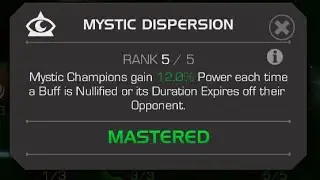MCOC Mystic Dispersion mastery is an insane utility 💥 💯