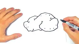 Como dibujar una Roca o una Piedra Paso a Paso