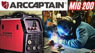 Is This The Best BUDGET Welder??? Arccaptian MIG 200