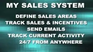 Sales Management Software - Sales System