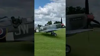 Spitfire PV202 (G-CCCA) taxiing