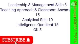 how to prepare for school leader||school leader syllabus||how to prepare for school leader
