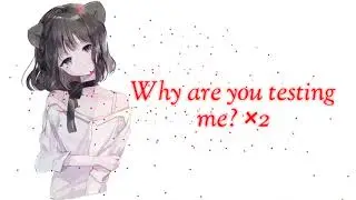 Danger [ Nightcore Lyrics ] [ English Female Cover ]