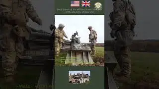 Deployment of the M777A2 Towed Howitzer of the US Army artillery unit  #military #defence