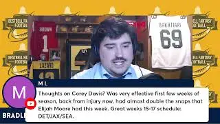 Should you ADD Corey Davis Week 13?