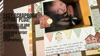 Easy Scrapbook Layout Design Plus 10 Examples Of Grid Design Ideas By Kelly