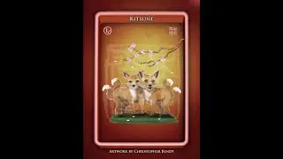 Lore: Making of the Kitsune Card