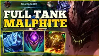 Full Tank Malphite Baron Lane | Malphite Wild Rift Gameplay