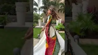 White Color Cotton Lehenga Choli With Mirror Work Belt