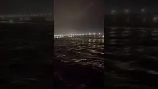 Night View of Sukkur Barrage #shorts #sukkurbarrage #sindh