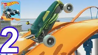 Hot Wheels: Race Off - Gameplay Walkthrough Part 2 - Level 2 (iOS, Android)