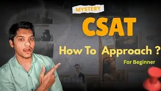 HOW To Crack CSAT | How To Approach | Detailed Explaination About CSAT in Telugu | #upsc #csatupsc 