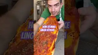 Come preparare le lingue di pizza virali! #pizza #pizzalover #ricetta