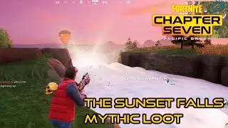 Секрет заката в Fortnite: как активировать золотой водопад и получить бесплатную легендарную добычу