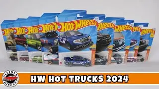Hot Wheels Hot Trucks 2024 - The Complete Set