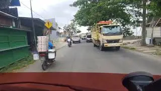 PERJALANAN SIANG HARI KE ALUN ALUN SLAWI ❗| T120SS NOTUBA | POV DRIVE CAR