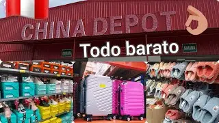 CHINA DEPOT /todo barato /ALMACEN DE REMATES/tour completo. callao