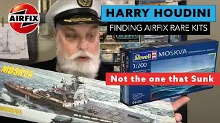Airfix Moskva Box Open and Dry Fit - Finding Airfix Rare Kits