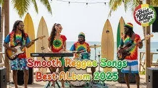 Smooth Reggae Playlist 2025 - Top Slow Reggae Hits 2025 | Soft Rhythms & Coastal Feel🎹💙