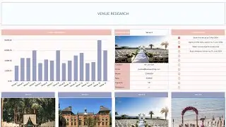 Wedding Planner Spreadsheet Template for Google Sheets & Excel
