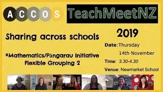 ACCoS 2019 Flexible Grouping 2 Mathematics/Pāngarau
