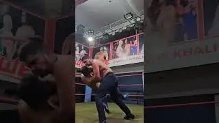 The great Khali CWE academy wrestling