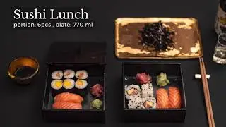 Japanese Style Bento Box Recipes for In Room Dining Service | MyGlassStudio Luxury Bento Box Design