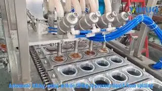 Jelly cup sealing machine