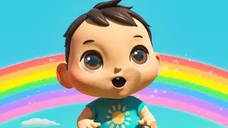 🌈Learn Rainbow Colors | Learning Songs for Kids 🎶 | Sing Along Nursery Rhymes
